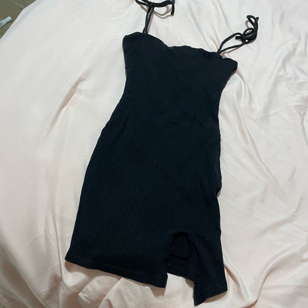 Princess Polly black mini dress